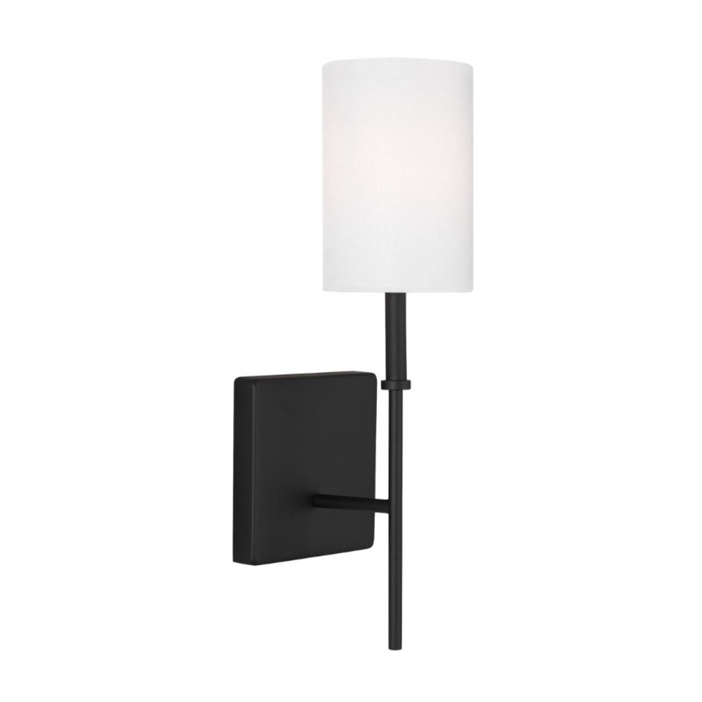 NIB Visual Comfort Studio Collection 15 Inch Black Wall Sconce - 2 Available